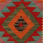 Coussin décoratif oriental 40x40 housse de coussin Kelim tissée main