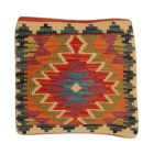 Coussin décoratif oriental 40x40 housse de coussin Kelim tissée main
