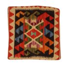 Coussin décoratif oriental 40x40 housse de coussin Kelim tissée main