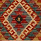 Coussin décoratif oriental 40x40 housse de coussin Kelim tissée main