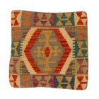 Coussin décoratif oriental 40x40 housse de coussin Kelim tissée main