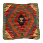 Coussin décoratif oriental 40x40 housse de coussin Kelim tissée main