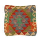 Coussin décoratif oriental 40x40 housse de coussin Kelim tissée main