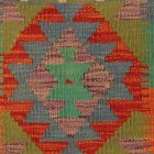 Coussin décoratif oriental 40x40 housse de coussin Kelim tissée main