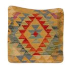 Coussin décoratif oriental 40x40 housse de coussin Kelim tissée main