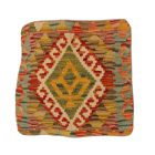 Coussin décoratif oriental 40x40 housse de coussin Kelim tissée main
