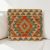 Coussin décoratif oriental 40x40 housse de coussin Kelim tissée main