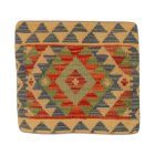 Coussin décoratif oriental 40x40 housse de coussin Kelim tissée main