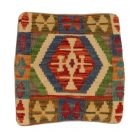 Coussin décoratif oriental 40x40 housse de coussin Kelim tissée main