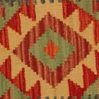 Coussin décoratif oriental 40x40 housse de coussin Kelim tissée main
