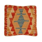 Coussin décoratif oriental 40x40 housse de coussin Kelim tissée main