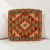 Coussin décoratif tissé main 40x40 housse de coussin Kelim