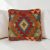 Coussin décoratif tissé main 40x40 housse de coussin Kelim