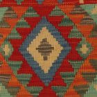Coussin décoratif tissé main 40x40 housse de coussin Kelim
