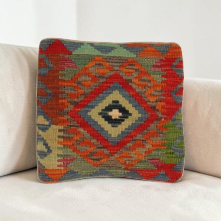 Coussin décoratif tissé main 40x40 housse de coussin Kelim