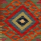 Coussin décoratif tissé main 40x40 housse de coussin Kelim