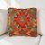 Coussin décoratif tissé main 40x40 housse de coussin Kelim
