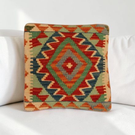 Coussin décoratif tissé main 40x40 housse de coussin Kelim
