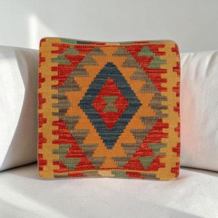 Coussin décoratif tissé main 40x40 housse de coussin Kelim