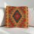Coussin décoratif tissé main 40x40 housse de coussin Kelim