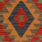 Coussin décoratif tissé main 40x40 housse de coussin Kelim