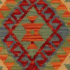 Coussin décoratif tissé main 40x40 housse de coussin Kelim