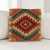 Coussin décoratif tissé main 40x40 housse de coussin Kelim