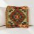 Coussin décoratif tissé main 40x40 housse de coussin Kelim