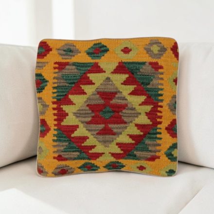 Coussin décoratif tissé main 40x40 housse de coussin Kelim