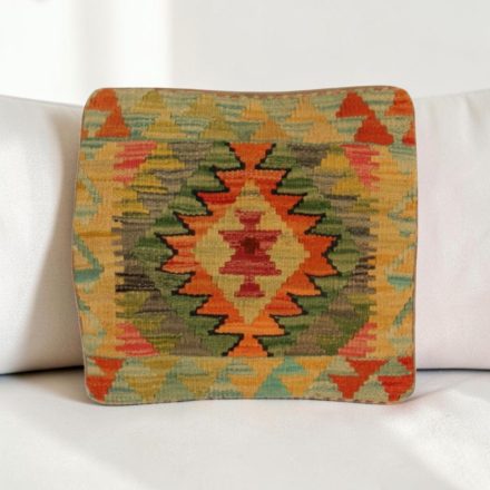 Coussin décoratif tissé main 40x40 housse de coussin Kelim