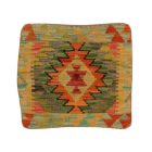 Coussin décoratif tissé main 40x40 housse de coussin Kelim