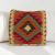 Housse de coussin tissé main 40x40 coussin décoratif authentique