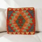 Housse de coussin tissé main 40x40 coussin décoratif authentique