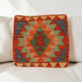   Housse de coussin tissé main 40x40 coussin décoratif authentique