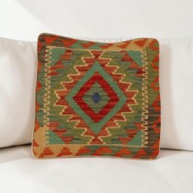   Housse de coussin tissé main 40x40 coussin décoratif authentique