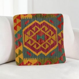  Housse de coussin tissé main 40x40 coussin décoratif authentique