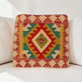   Housse de coussin tissé main 40x40 coussin décoratif authentique