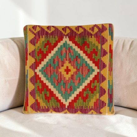 Housse de coussin tissé main 40x40 coussin décoratif authentique