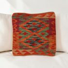 Housse de coussin tissé main 45x45 coussin décoratif authentique