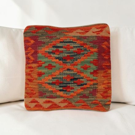 Housse de coussin tissé main 45x45 coussin décoratif authentique