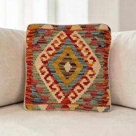   Housse de coussin tissé main 40x40 coussin décoratif authentique