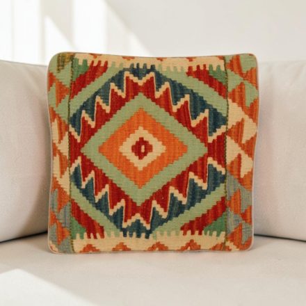 Coussin tissé main 40x40 housse de coussin Kelim