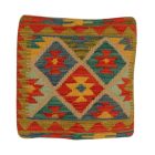 Coussin tissé main 45x45 housse de coussin Kelim