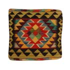 Coussin tissé main 40x40 housse de coussin Kelim