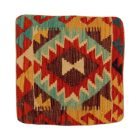 Coussin tissé main 40x40 housse de coussin Kelim