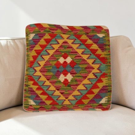 Coussin tissé main 45x45 housse de coussin Kelim