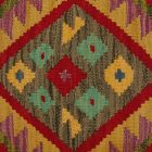 Coussin tissé main 45x45 housse de coussin Kelim