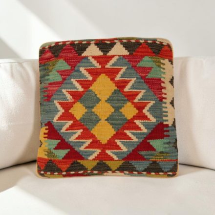 Coussin tissé main 45x45 housse de coussin Kelim