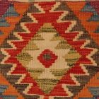 Coussin tissé main 40x40 housse de coussin Kelim