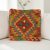 Coussin tissé main 40x40 housse de coussin Kelim